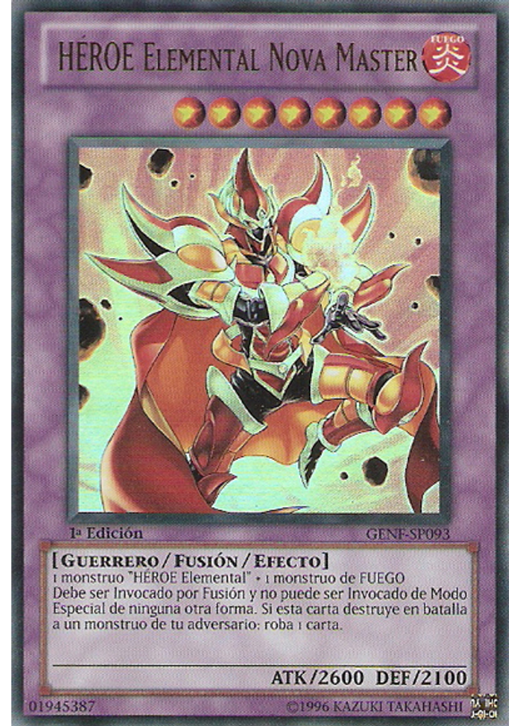 HÉROE Elemental Nova Master