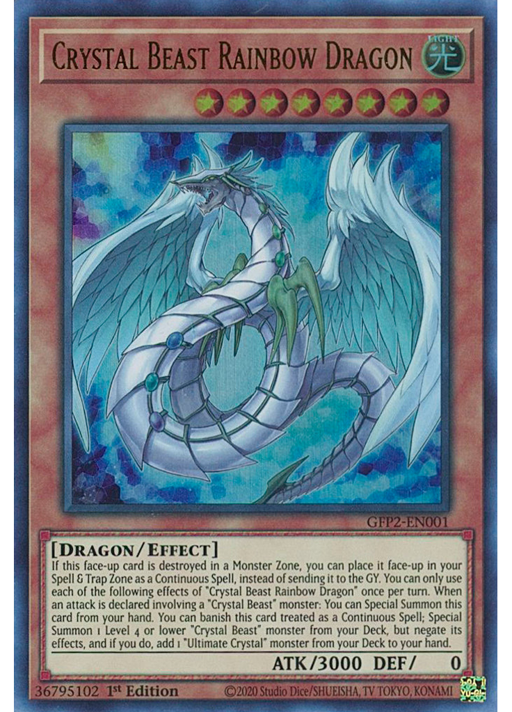 Crystal Beast Rainbow Dragon
