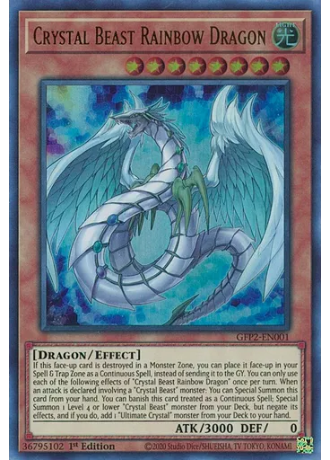 Crystal Beast Rainbow Dragon