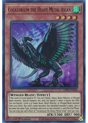 Cocatorium the Heavy Metal Avian