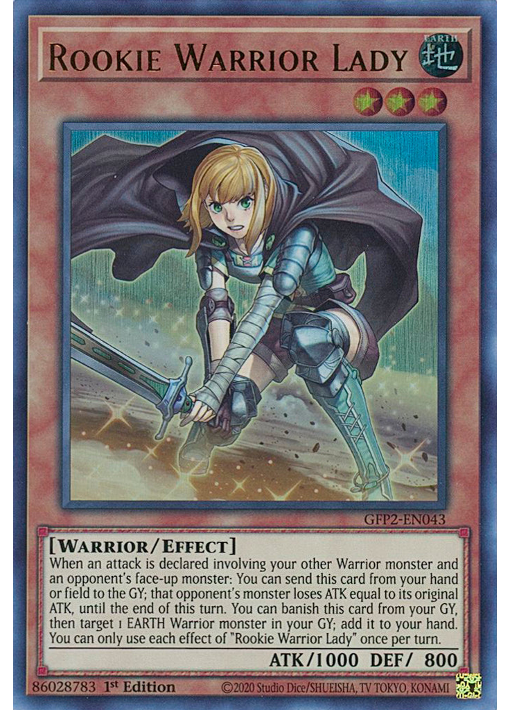 Rookie Warrior Lady