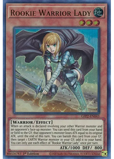 Rookie Warrior Lady