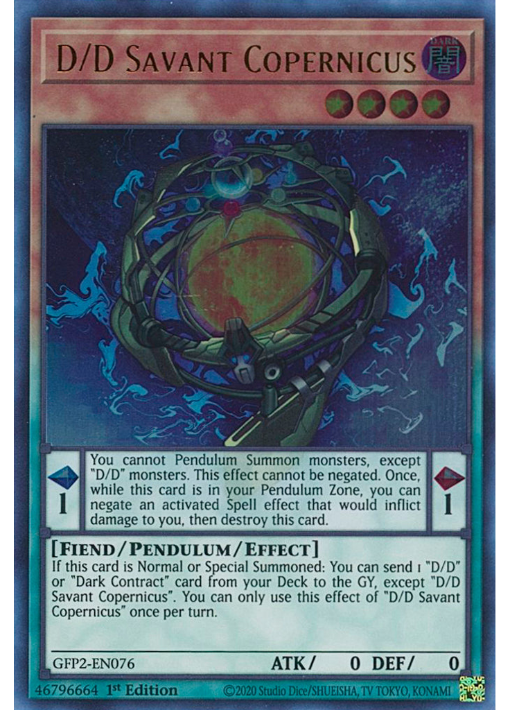 D/D Savant Copernicus