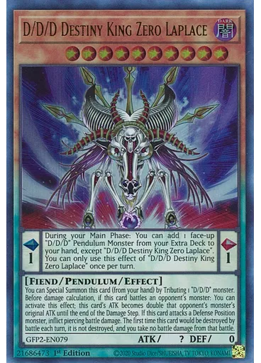 D/D/D Destiny King Zero Laplace