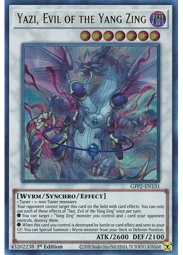 Yazi, Evil of the Yang Zing