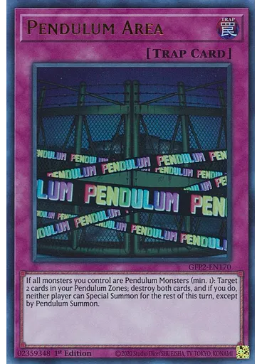Pendulum Area