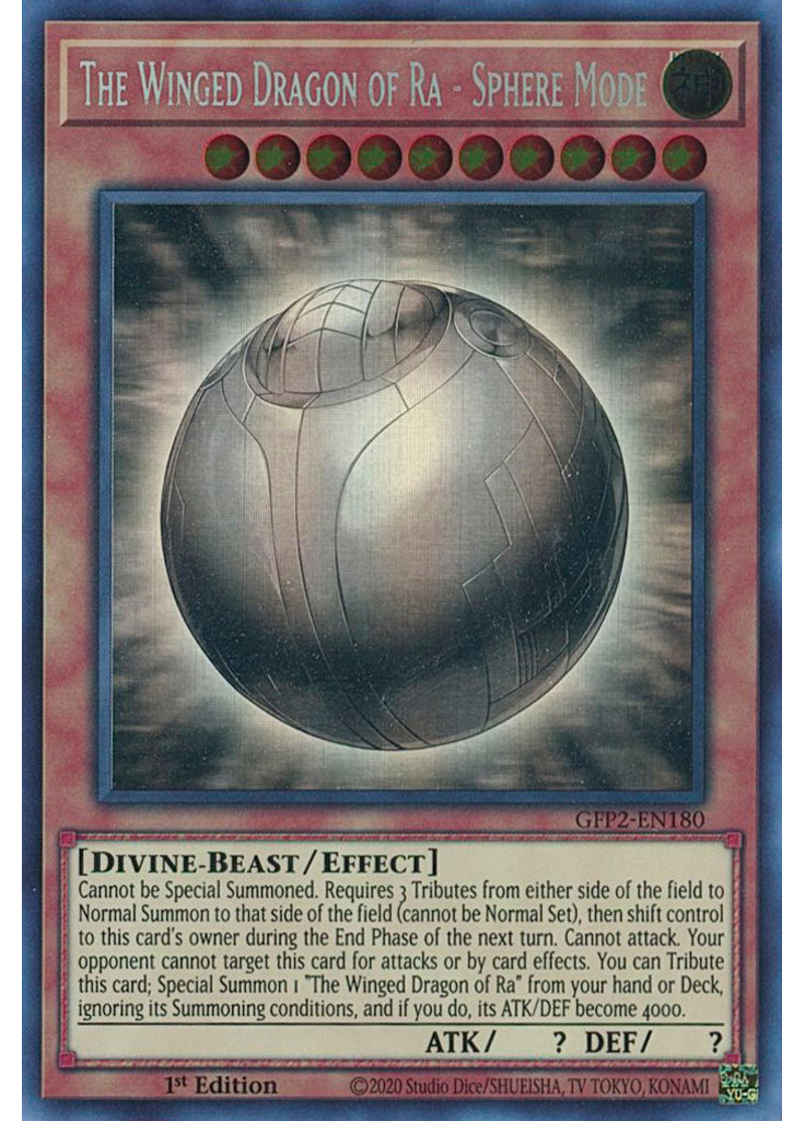 The Winged Dragon of Ra - Sphere Mode