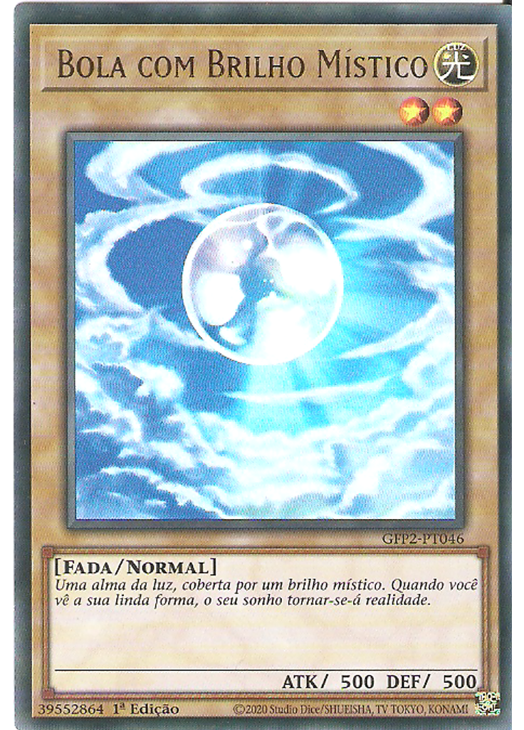 Bola com Brilho Místico
