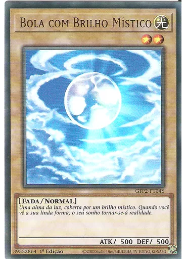 Bola com Brilho Místico