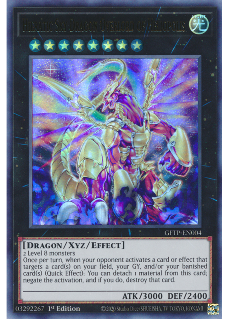 Hieratic Sky Dragon Overlord of Heliopolis