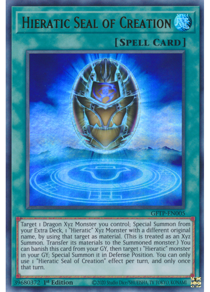 Hieratic Seal of Creation
