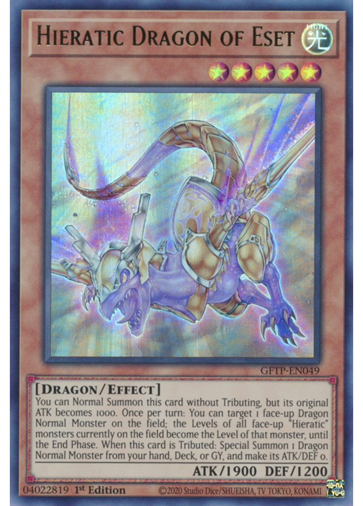 Hieratic Dragon of Eset