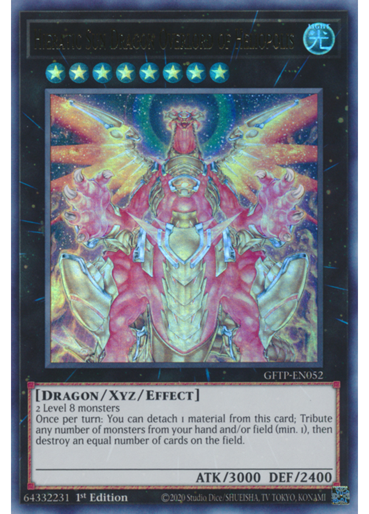 Hieratic Sun Dragon Overlord of Heliopolis