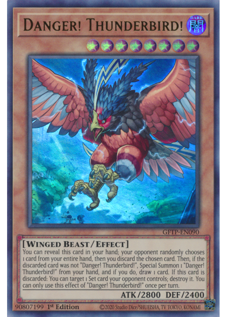 Danger! Thunderbird!