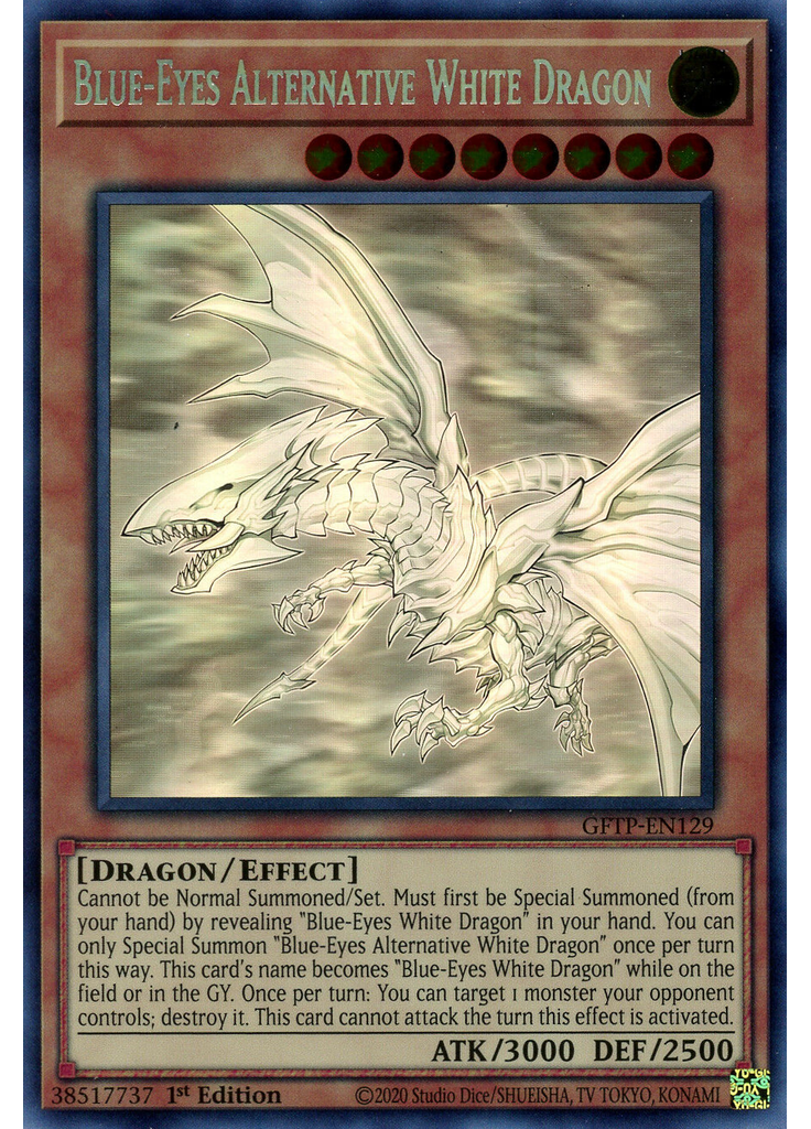 Blue-Eyes Alternative White Dragon