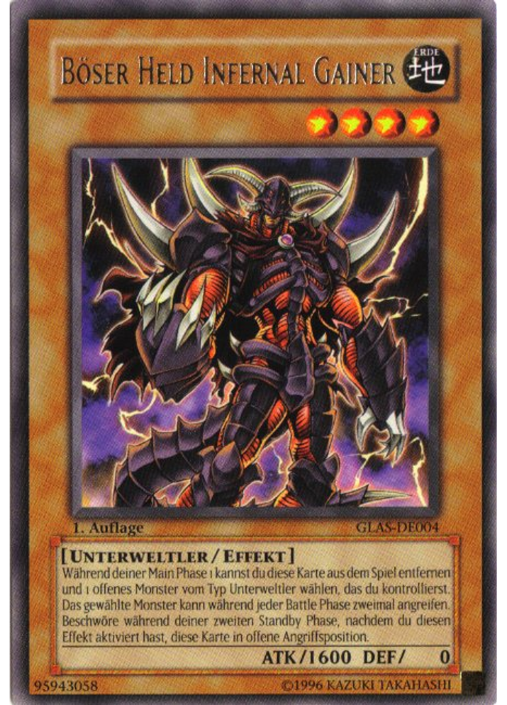 Böser HELD Infernal Gainer