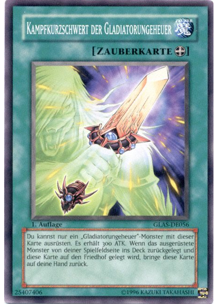 Kampfkurzschwert der Gladiatorungeheuer