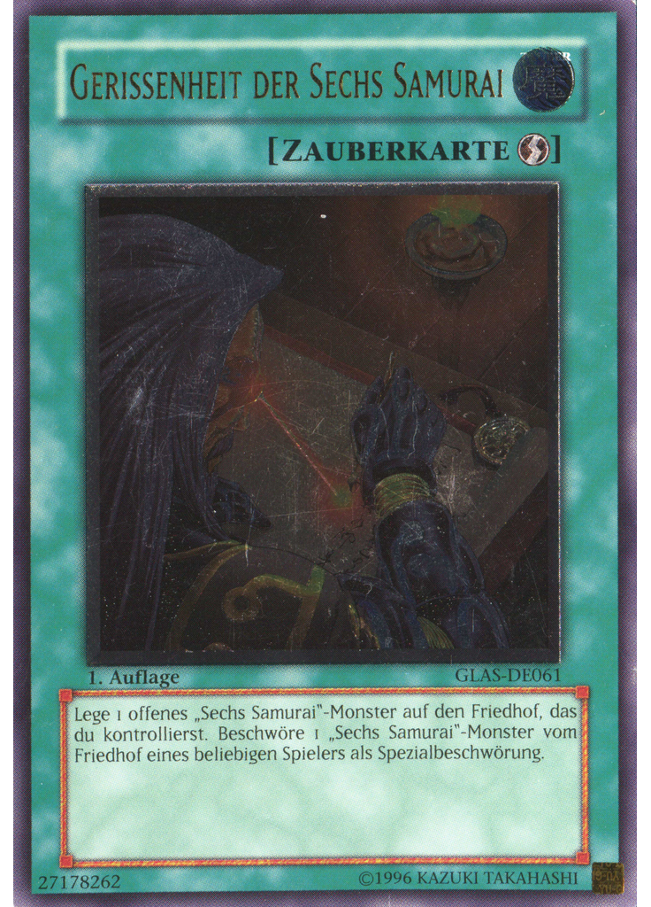 Gerissenheit der Sechs Samurai (Ultimate Rare 1st Edition)
