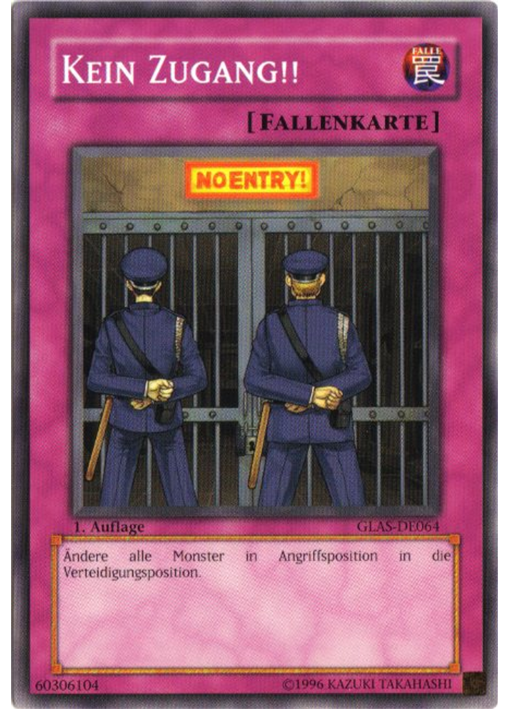 Kein Zugang!!
