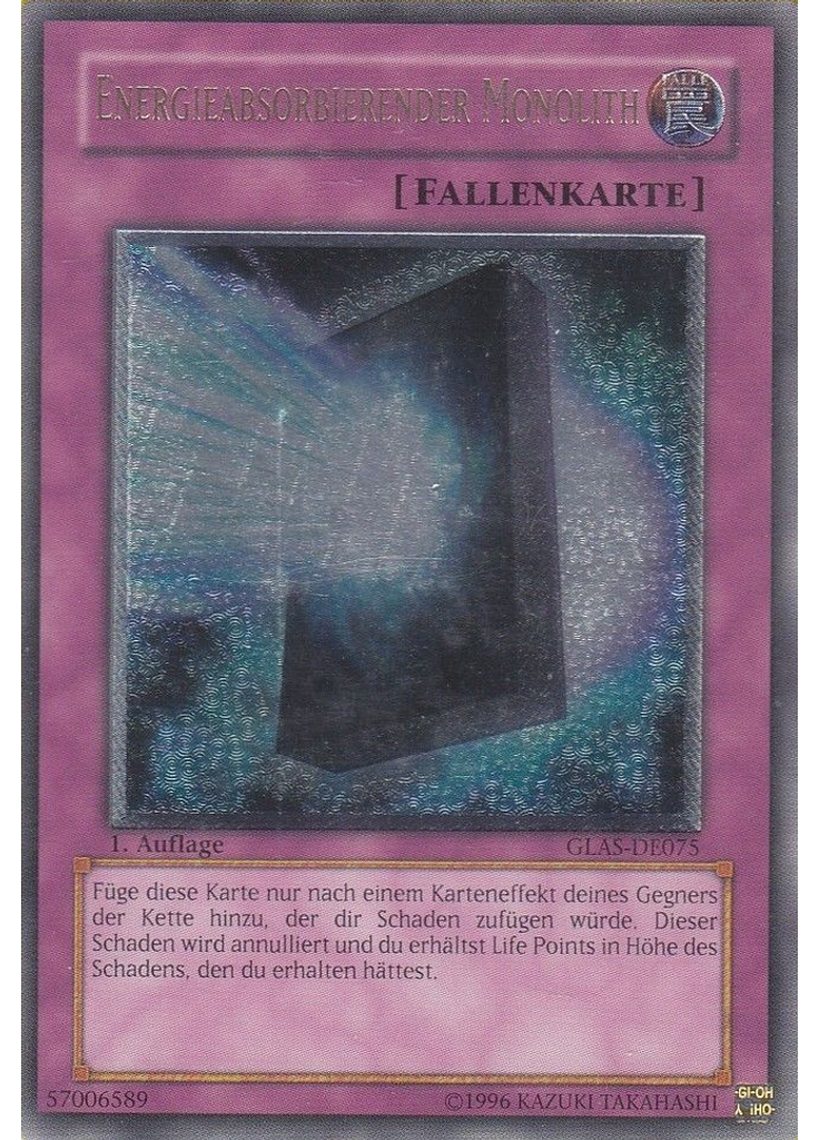 Energieabsorbierender Monolith (Ultimate Rare 1st Edition)