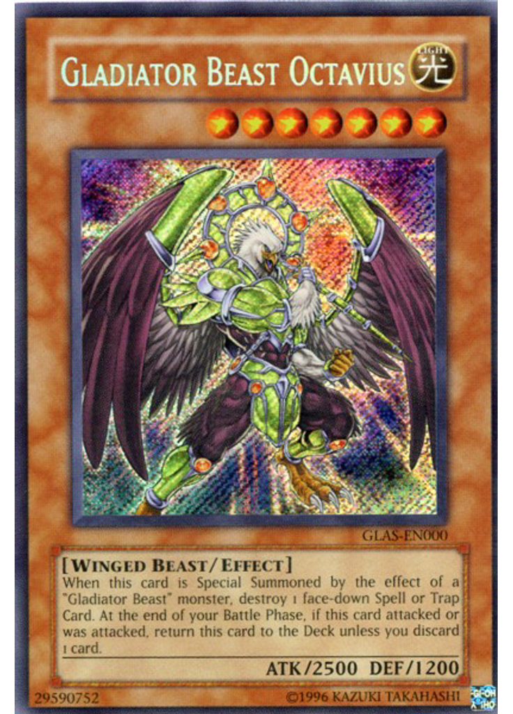 Gladiator Beast Octavius (Secret Rare Unlimited)