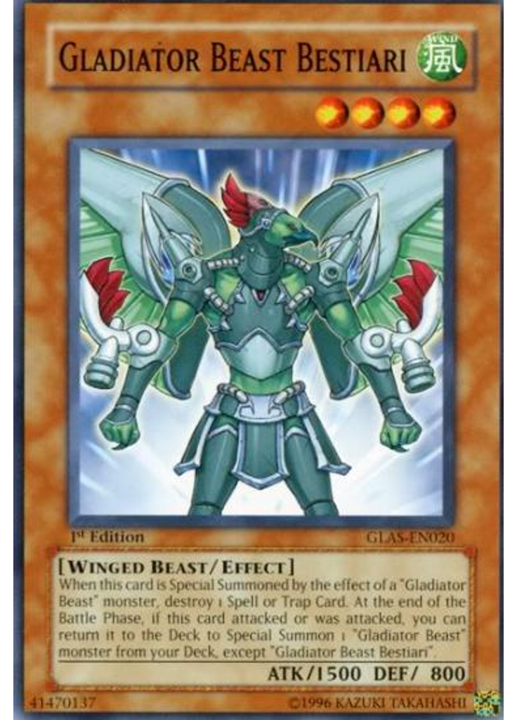 Gladiator Beast Bestiari