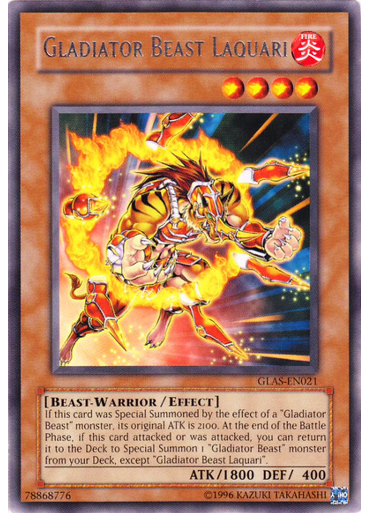 Gladiator Beast Laquari (Rare Unlimited)