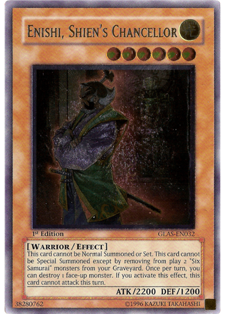 Enishi, Shien's Chancellor (Ultimate Rare 1st Edition)