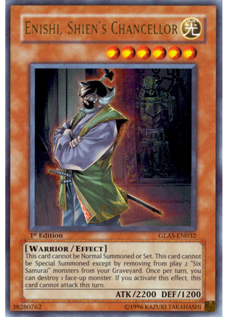 Enishi, Shien's Chancellor