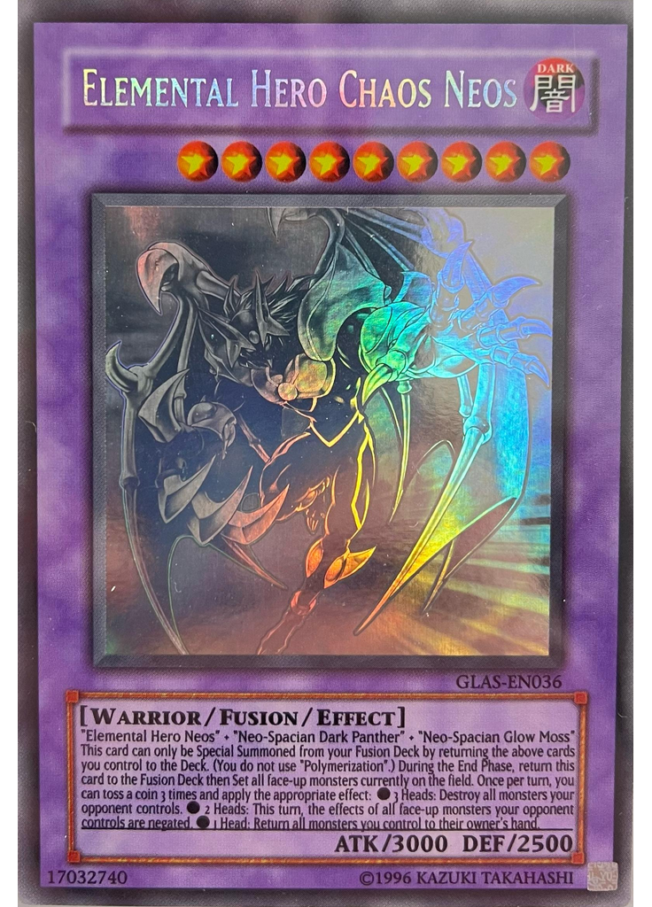Elemental HERO Chaos Neos (Ghost Rare Unlimited)