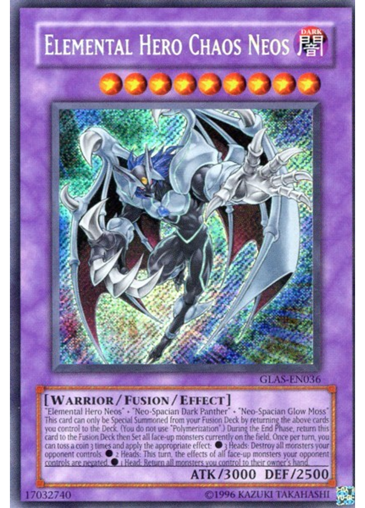 Elemental HERO Chaos Neos (Secret Rare Unlimited)