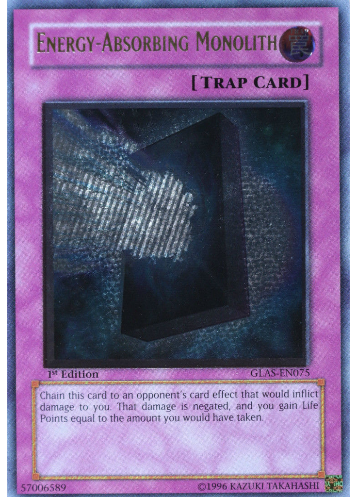 Energy-Absorbing Monolith (Ultimate Rare 1st Edition)