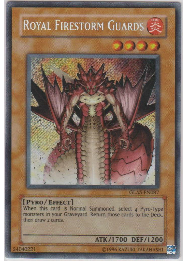 Royal Firestorm Guards (Secret Rare Unlimited)