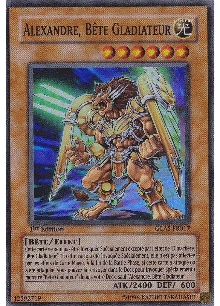 Alexandre, Bête Gladiateur