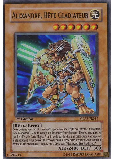 Alexandre, Bête Gladiateur