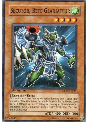 Secutor, Bête Gladiateur