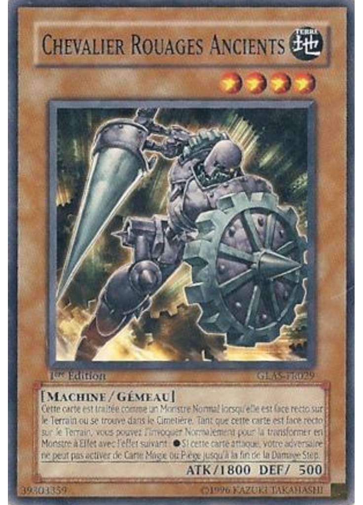 Chevalier Rouages Ancients