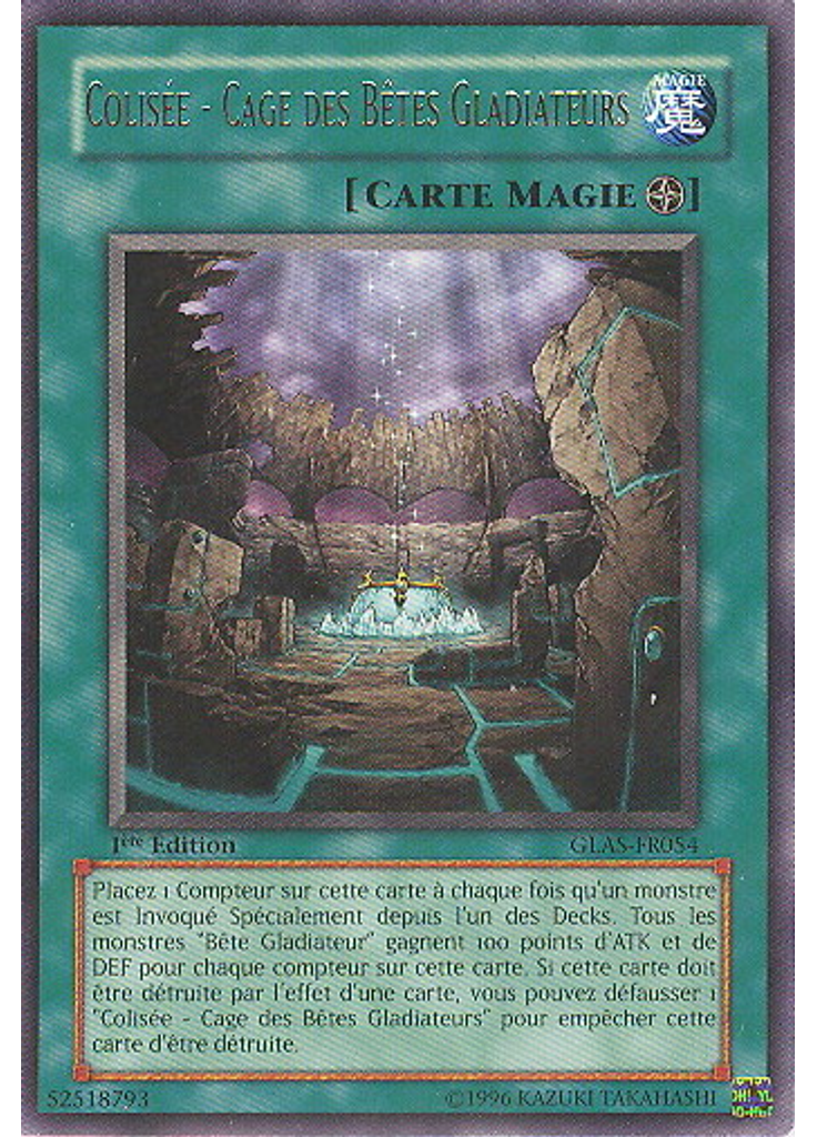 Colisée - Cage des Bêtes Gladiateurs