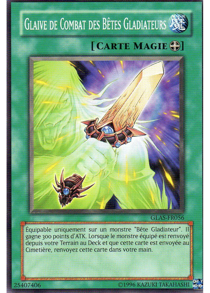 Glaive de Combat des Bêtes Gladiateurs (Common Unlimited)