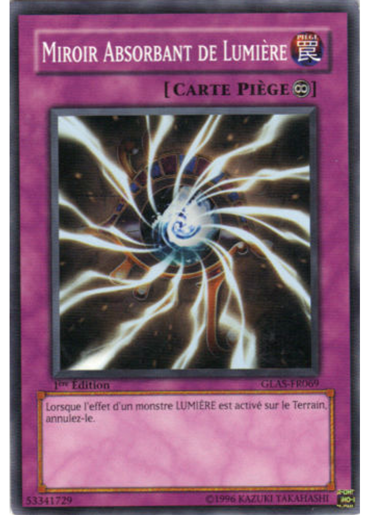 Miroir Absorbant de Lumière