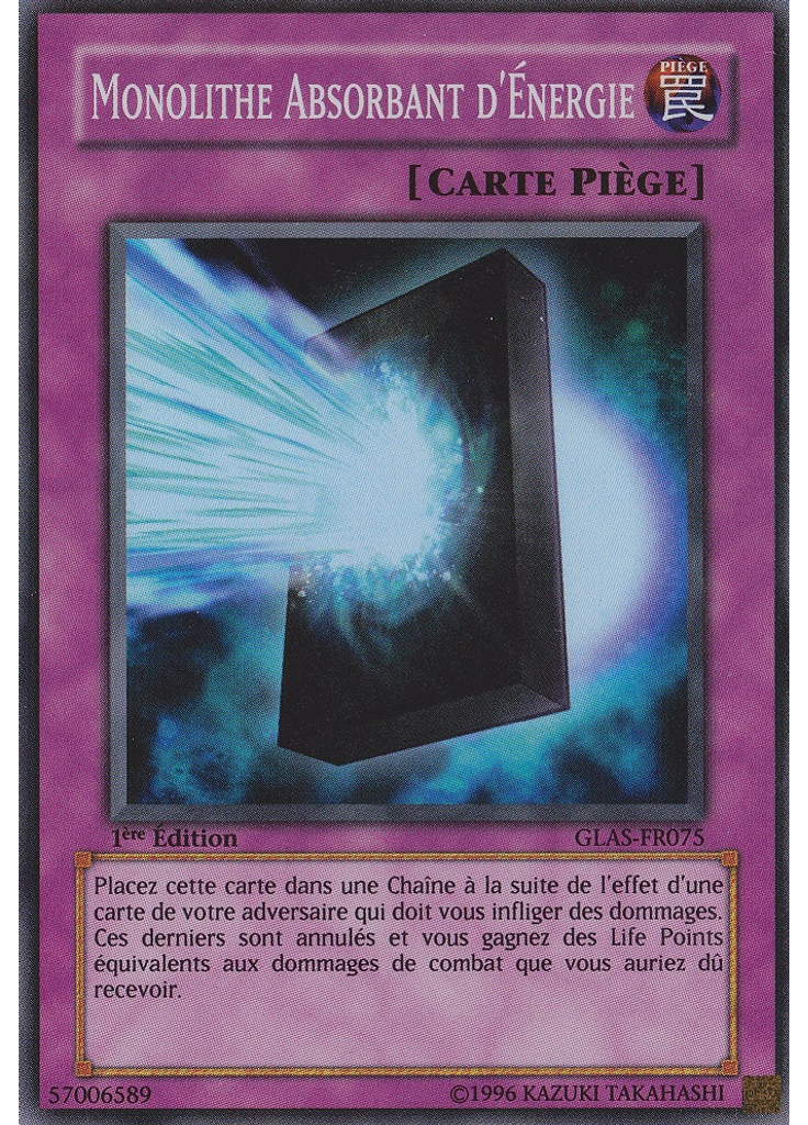 Monolithe Absorbant d'Énergie