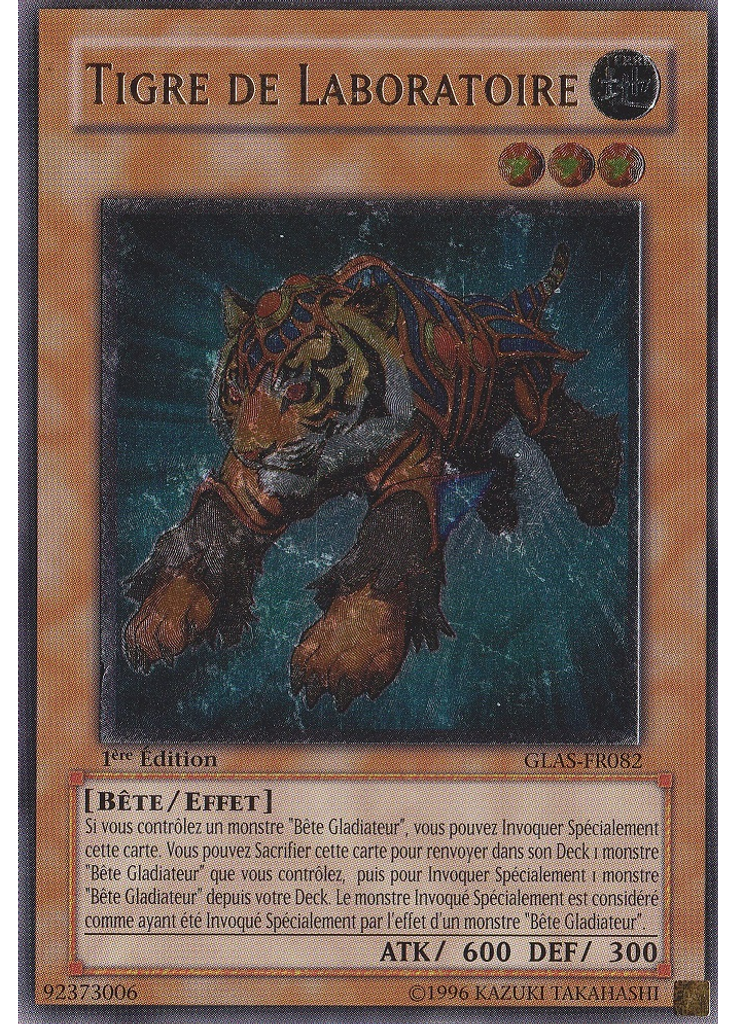 Tigre de Laboratoire (Ultimate Rare 1st Edition)