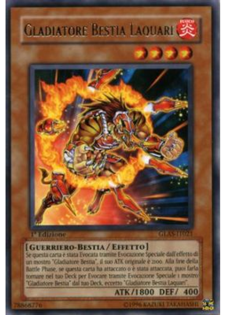 Gladiatore Bestia Laquari