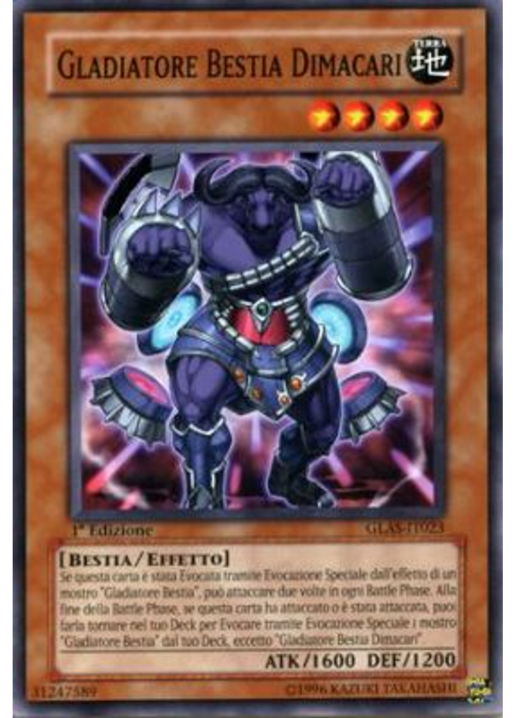 Gladiatore Bestia Dimacari
