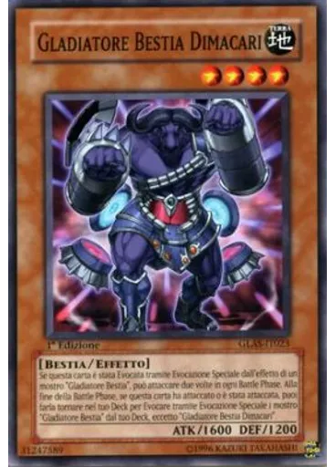 Gladiatore Bestia Dimacari