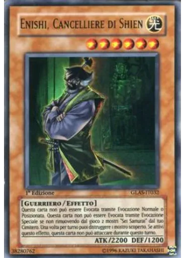 Enishi, Cancelliere di Shien