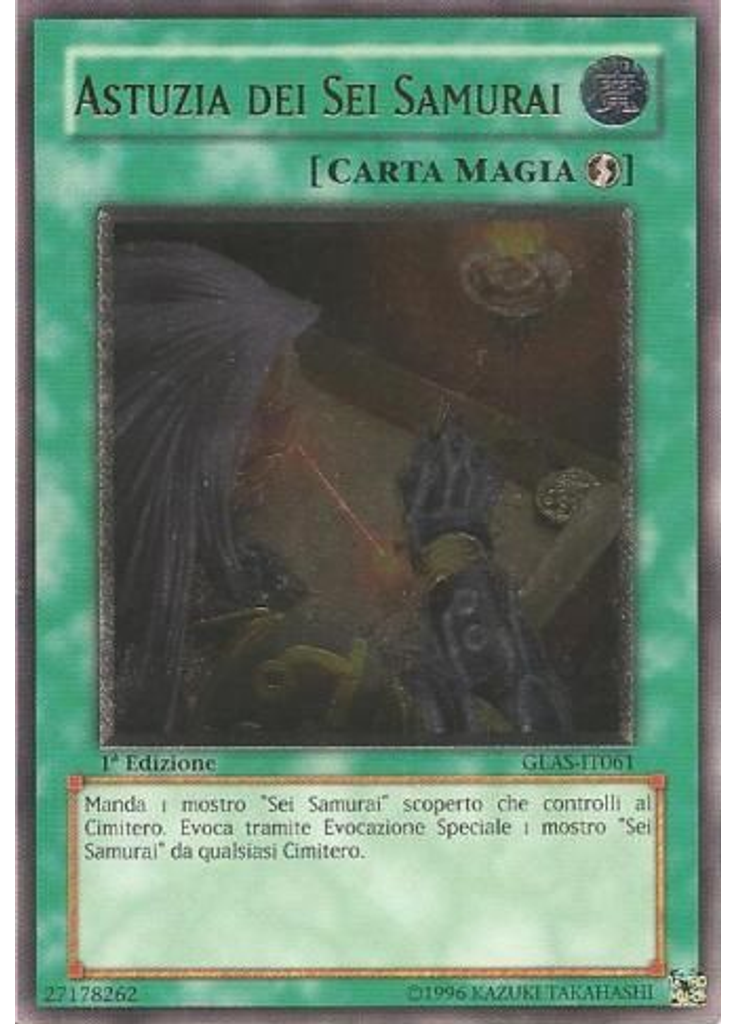 Astuzia dei Sei Samurai (Ultimate Rare 1st Edition)