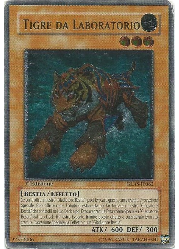 Tigre da Laboratorio (Ultimate Rare 1st Edition)