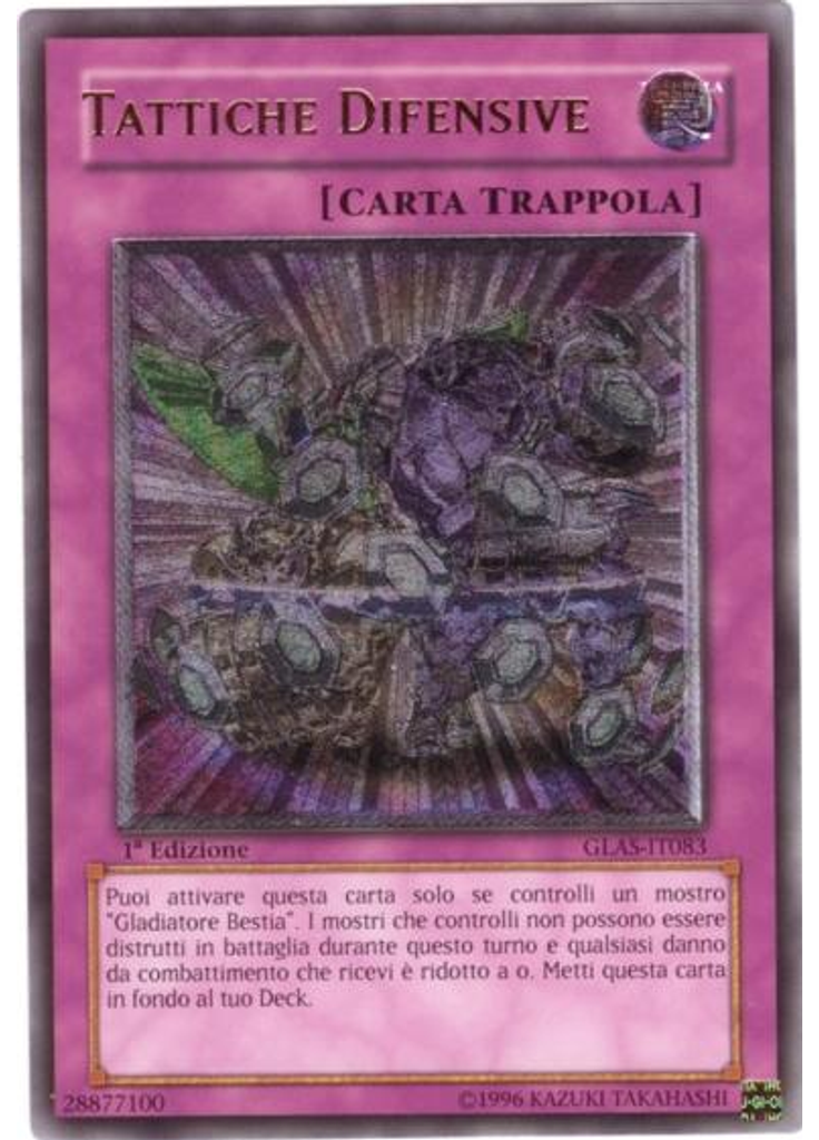 Tattiche Difensive (Ultimate Rare 1st Edition)