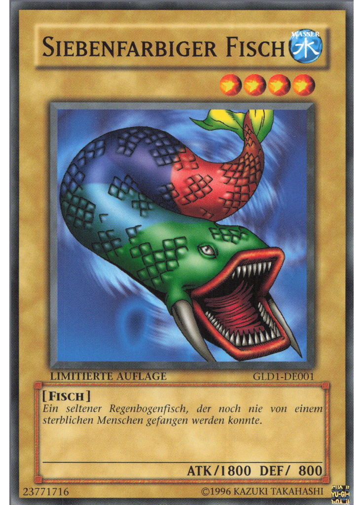 Siebenfarbiger Fisch